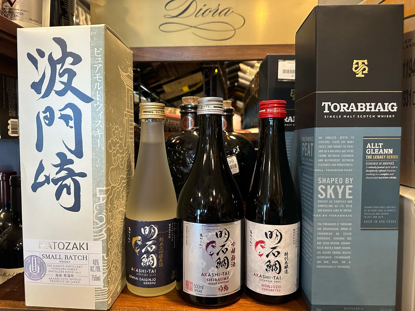 Japanese whisky and sake tasting